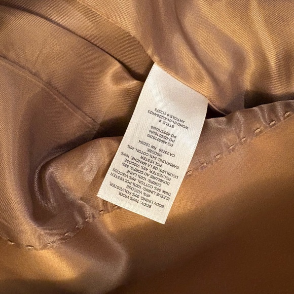 Babaton Construct Camel Wool Blazer - Picture 3 of 4